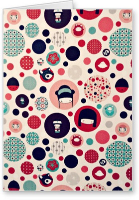 

Lolprint Pattern Greeting Card(Multicolor, Pack of 1)