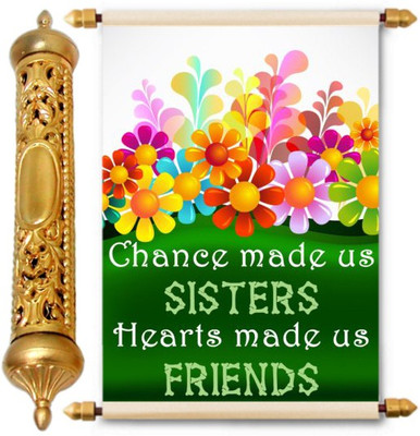 

Lolprint Gold Rakhi Gift Scroll Greeting Card(Multicolor, Pack of 1)