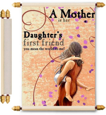 

Lolprint Mothers Day Gifts Scroll Greeting Card(Multicolor, Pack of 1)