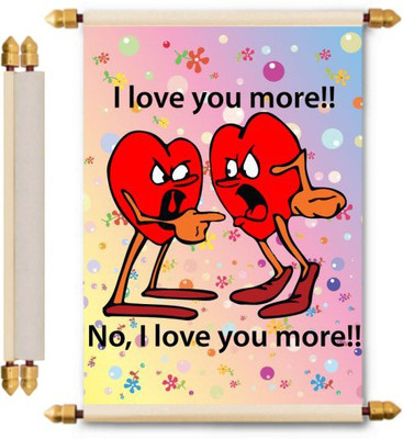 

Lolprint Love Scroll Greeting Card(Multicolor, Pack of 1)