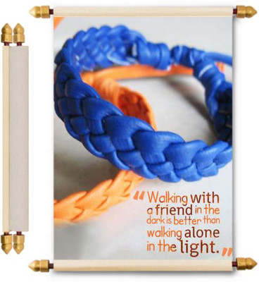 

Lolprint Friendship Gifts Scroll Greeting Card(Multicolor, Pack of 1)