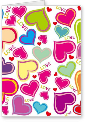 

Lolprint Pattern Greeting Card(Multicolor, Pack of 1)