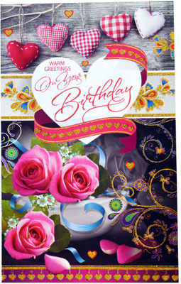 

Stylla Greeting Card(Pink, Pack of 1)