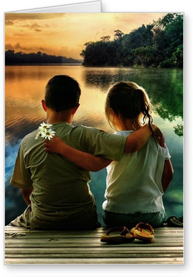 

Lolprint Cute Friendship Day Greeting Card(Multicolor, Pack of 1)