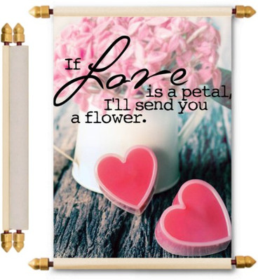 

Lolprint Love Scroll Greeting Card(Multicolor, Pack of 1)