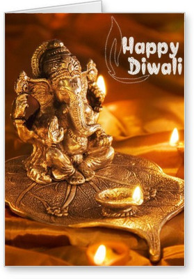 

Lolprint Diwali Greeting Card(Multicolor, Pack of 1)