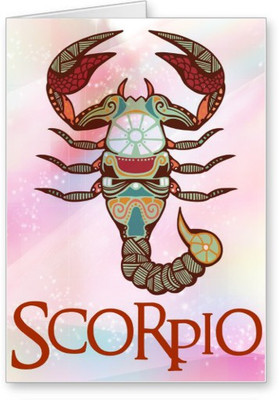 

Lolprint Scorpio Zodiac Sign Greeting Card(Multicolor, Pack of 1)