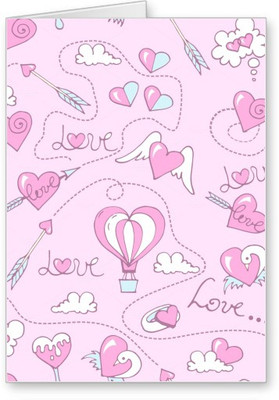 

Lolprint Pattern Greeting Card(Multicolor, Pack of 1)