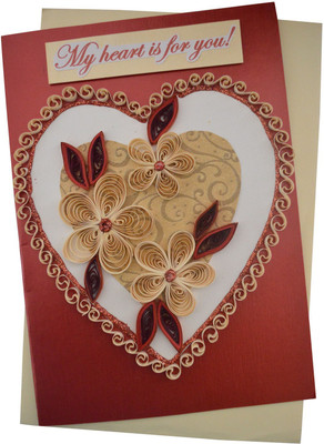 

Mishti Love Greeting Card(Multicolor, Pack of 1)