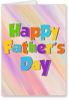 

Lolprint Happy Fathers Day Greeting Card(Multicolor, Pack of 1)