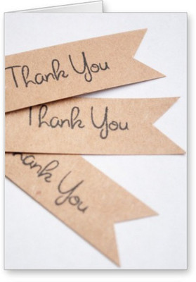 

Lolprint Thank You Greeting Card(Multicolor, Pack of 1)
