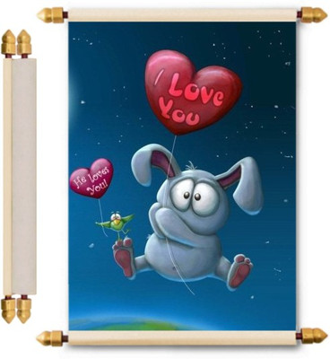 

Lolprint Love Scroll Greeting Card(Multicolor, Pack of 1)
