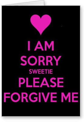 

Lolprint I am Sorry Greeting Card(Multicolor, Pack of 1)
