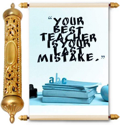 

Lolprint Gold Teachers Day Gift Scroll Greeting Card(Multicolor, Pack of 1)