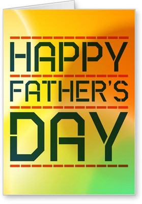 

Lolprint Happy Fathers Day Greeting Card(Multicolor, Pack of 1)
