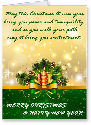 

Lolprint Christmas and New Year Greeting Card(Multicolor, Pack of 1)