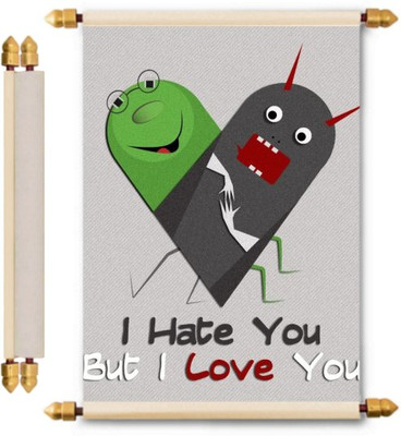 

Lolprint Love Scroll Greeting Card(Multicolor, Pack of 1)