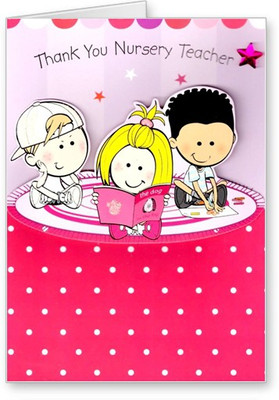 

Lolprint Thank You Teachers Day Greeting Card(Multicolor, Pack of 1)