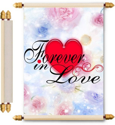 

Lolprint Love Scroll Greeting Card(Multicolor, Pack of 1)
