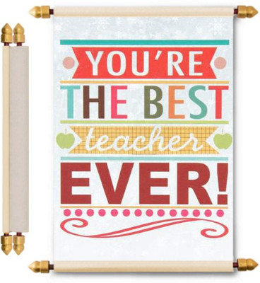 

Lolprint Teachers Day Gifts Scroll Greeting Card(Multicolor, Pack of 1)