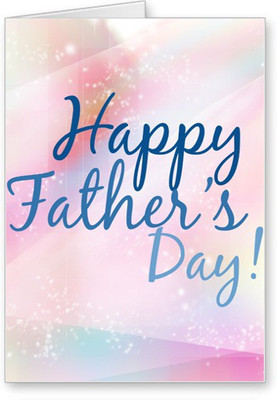 

Lolprint Happy Fathers Day Greeting Card(Multicolor, Pack of 1)