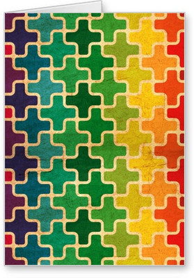 

Lolprint Pattern Greeting Card(Multicolor, Pack of 1)