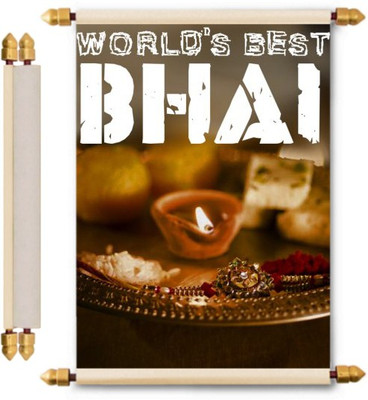 

Lolprint Rakhi Gifts Scroll Greeting Card(Multicolor, Pack of 1)
