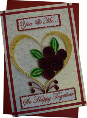 

Mishti Love Greeting Card(Multicolor, Pack of 1)