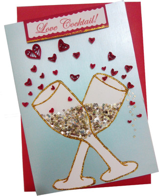 

Mishti Love Greeting Card(Multicolor, Pack of 1)