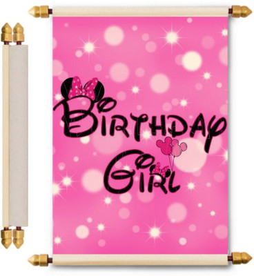 

Lolprint Birthday Scroll Greeting Card(Multicolor, Pack of 1)
