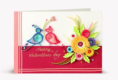 

Handcrafted Emotions Valentines Day Greeting Card(Multicolor, Pack of 1)