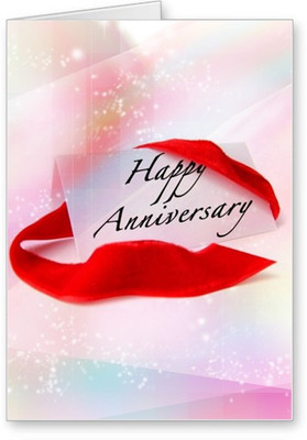 

Lolprint Happy Anniversary Greeting Card(Multicolor, Pack of 1)