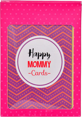 

Pamper Hamper Happy Mommy cards Greeting Card(Pink, Pack of 1)
