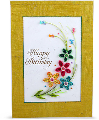 

Handcrafted Emotions Greeting Card(Multicolor, Pack of 1)