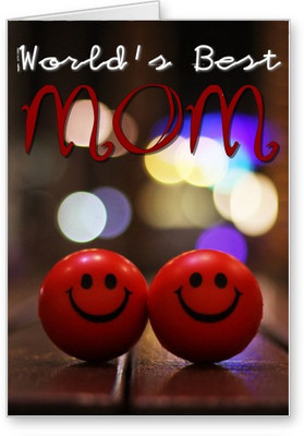 

Lolprint World's Best MOM Greeting Card(Multicolor, Pack of 1)