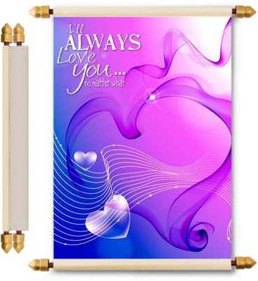 

Lolprint Love Scroll Greeting Card(Multicolor, Pack of 1)