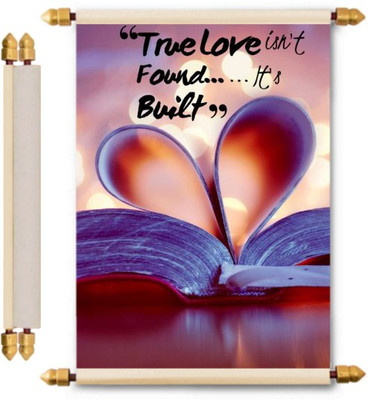 

Lolprint Love Scroll Greeting Card(Multicolor, Pack of 1)