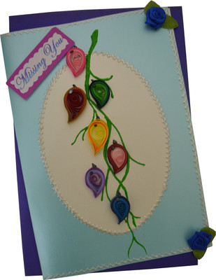

Mishti Missing Greeting Card(Multicolor, Pack of 1)