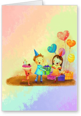 

Lolprint Birthday Greeting Card(Multicolor, Pack of 1)