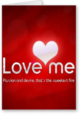 

Lolprint Love me Greeting Card(Multicolor, Pack of 1)