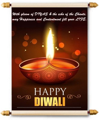 

Lolprint Happy Diwali Scroll Greeting Card(Multicolor, Pack of 1)