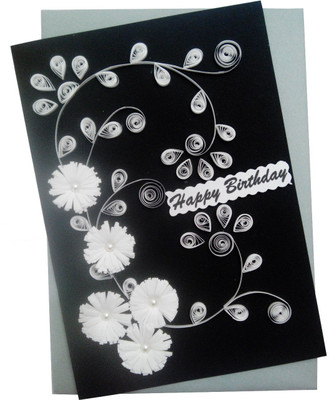 

Mishti Birthday Greeting Card(Black, Pack of 1)