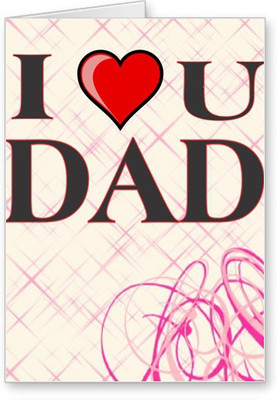 

Lolprint I Love You Dad Fathers Day Greeting Card(Multicolor, Pack of 1)