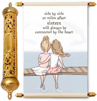 

Lolprint Gold Rakhi Gift Scroll Greeting Card(Multicolor, Pack of 1)
