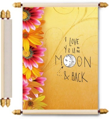 

Lolprint Love Scroll Greeting Card(Multicolor, Pack of 1)