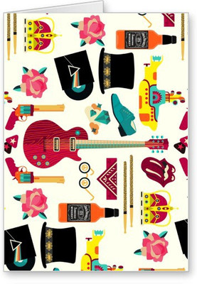 

Lolprint Pattern Greeting Card(Multicolor, Pack of 1)