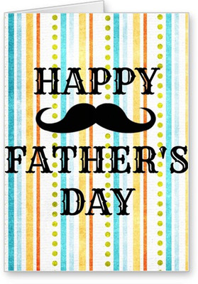 

Lolprint Happy Fathers Day Greeting Card(Multicolor, Pack of 1)