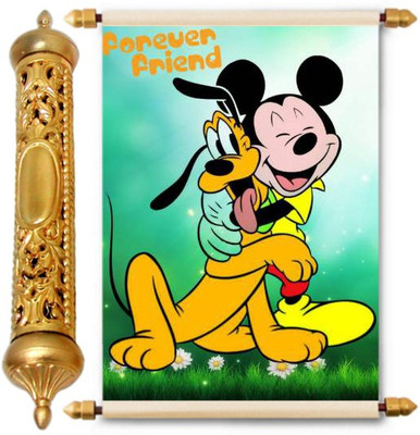 

Lolprint Gold Friendship Day Gift Scroll Greeting Card(Multicolor, Pack of 1)