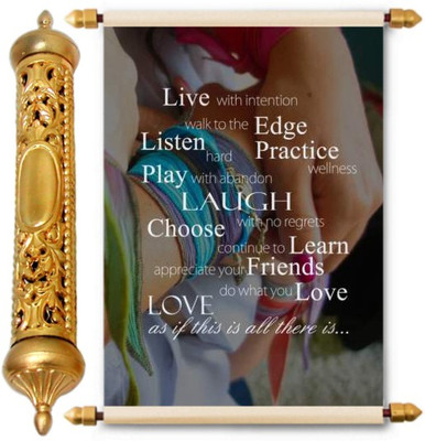 

Lolprint Gold Friendship Day Gift Scroll Greeting Card(Multicolor, Pack of 1)