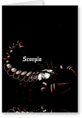 

Lolprint Scorpio Zodiac Sign Greeting Card(Multicolor, Pack of 1)